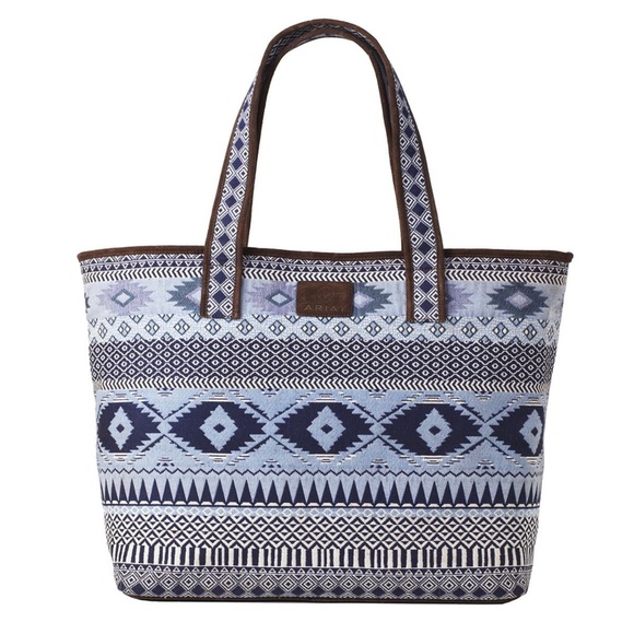 Ariat Handbags - Ariat Madison Collection Southwestern Woven Pattern Overnight Bag